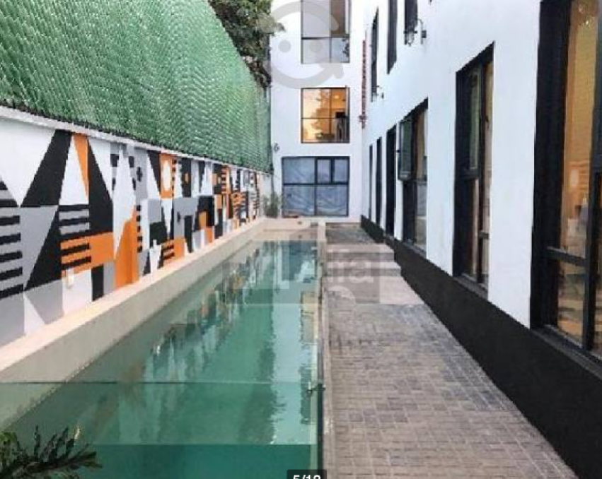 Coyoacán! Suite con cocina y baño privado. Alberca Gym Terraza