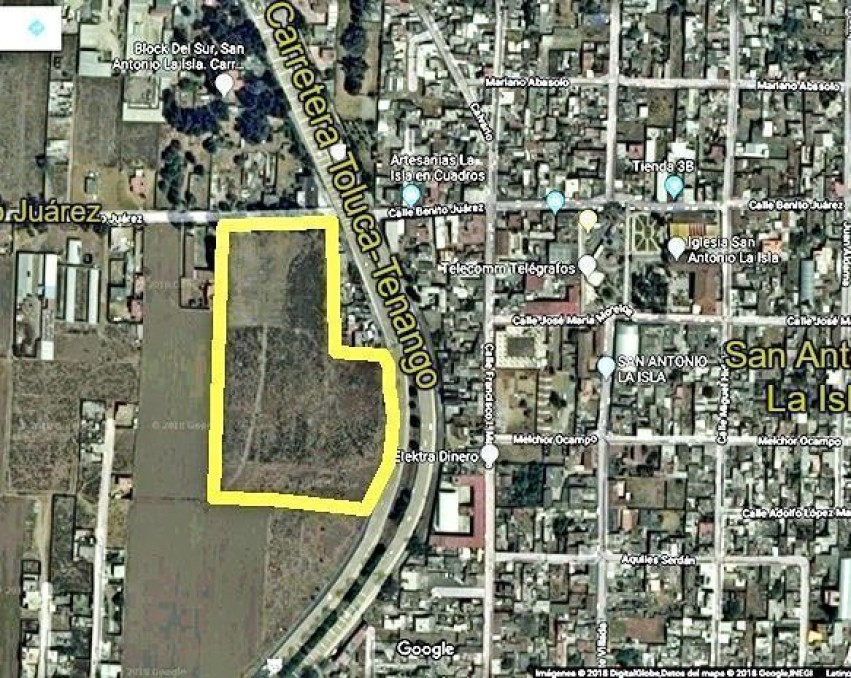 Vendo terreno 2.6 Has San Antonio la Isla